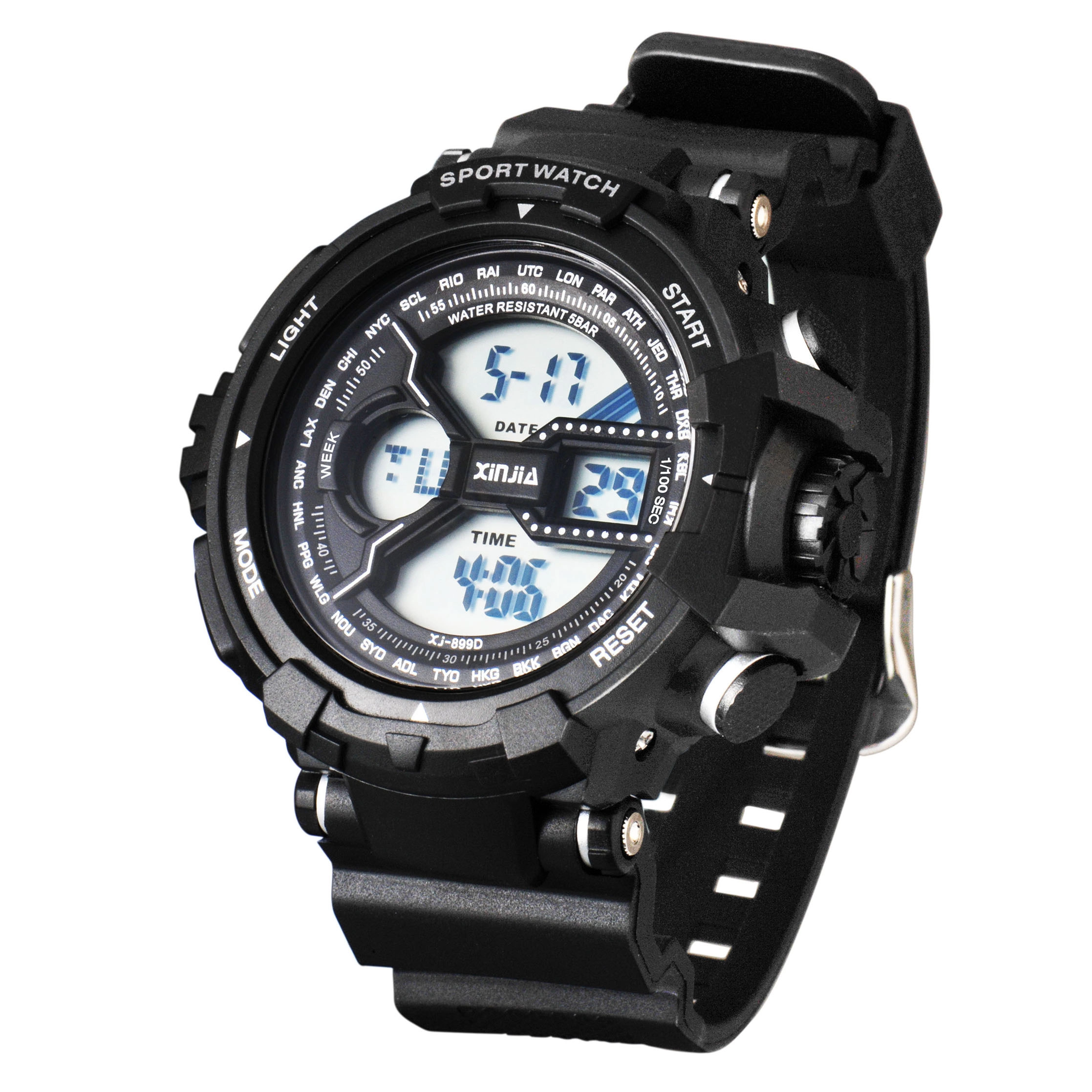 Men Digital Water Resistant Wrist Watch