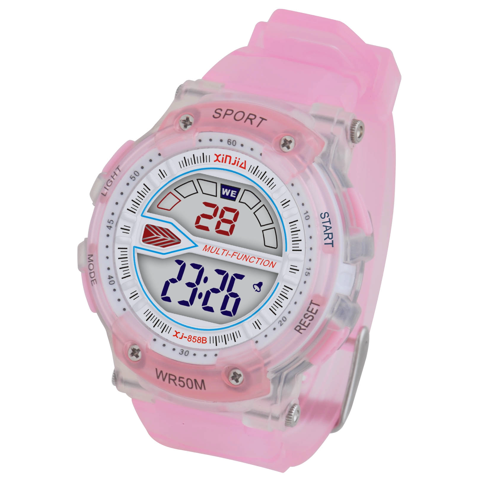 Fashionable Digital Water Resistant Wrist Watch