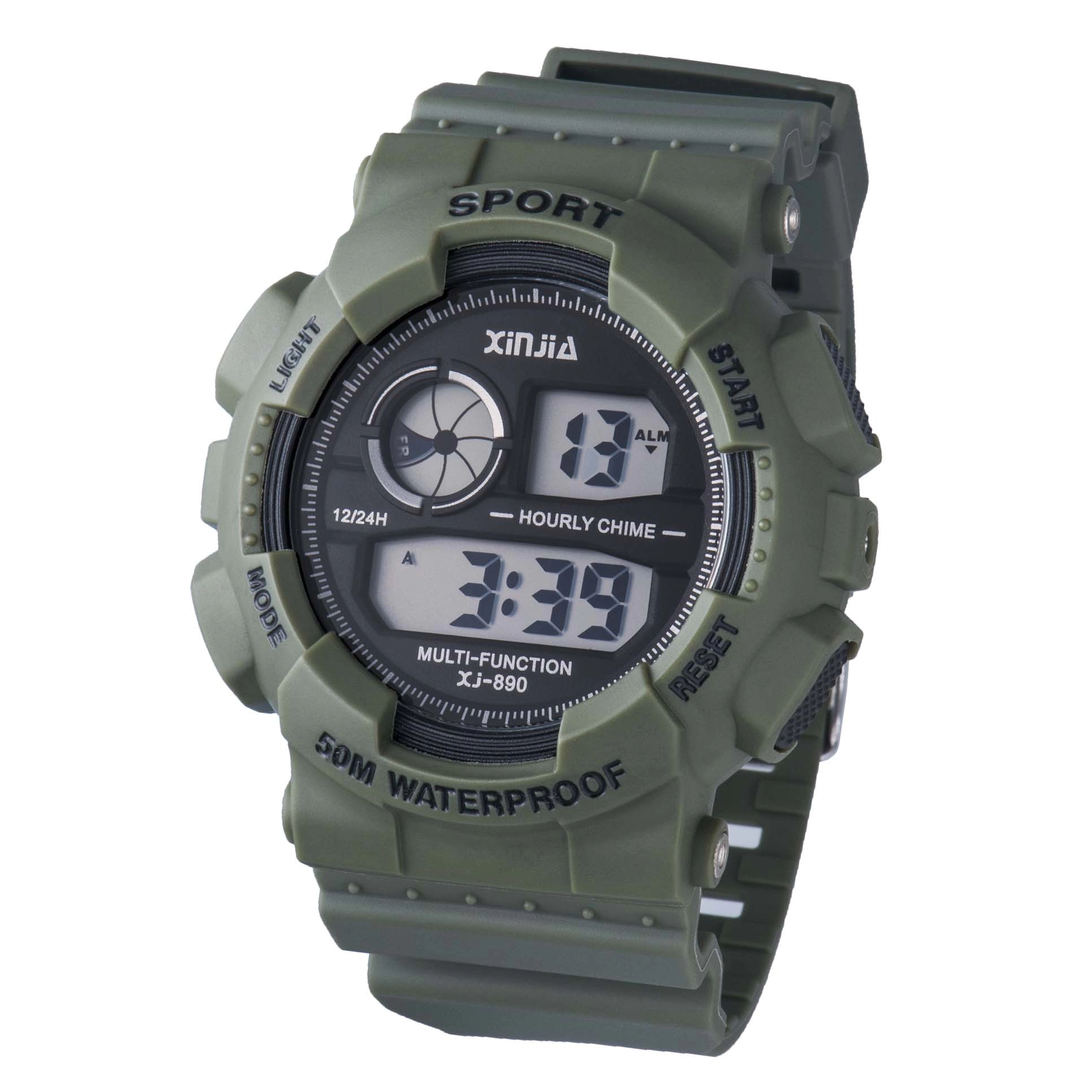 Multi-Function Mens Camping Waterproof Digital Wrist Watch