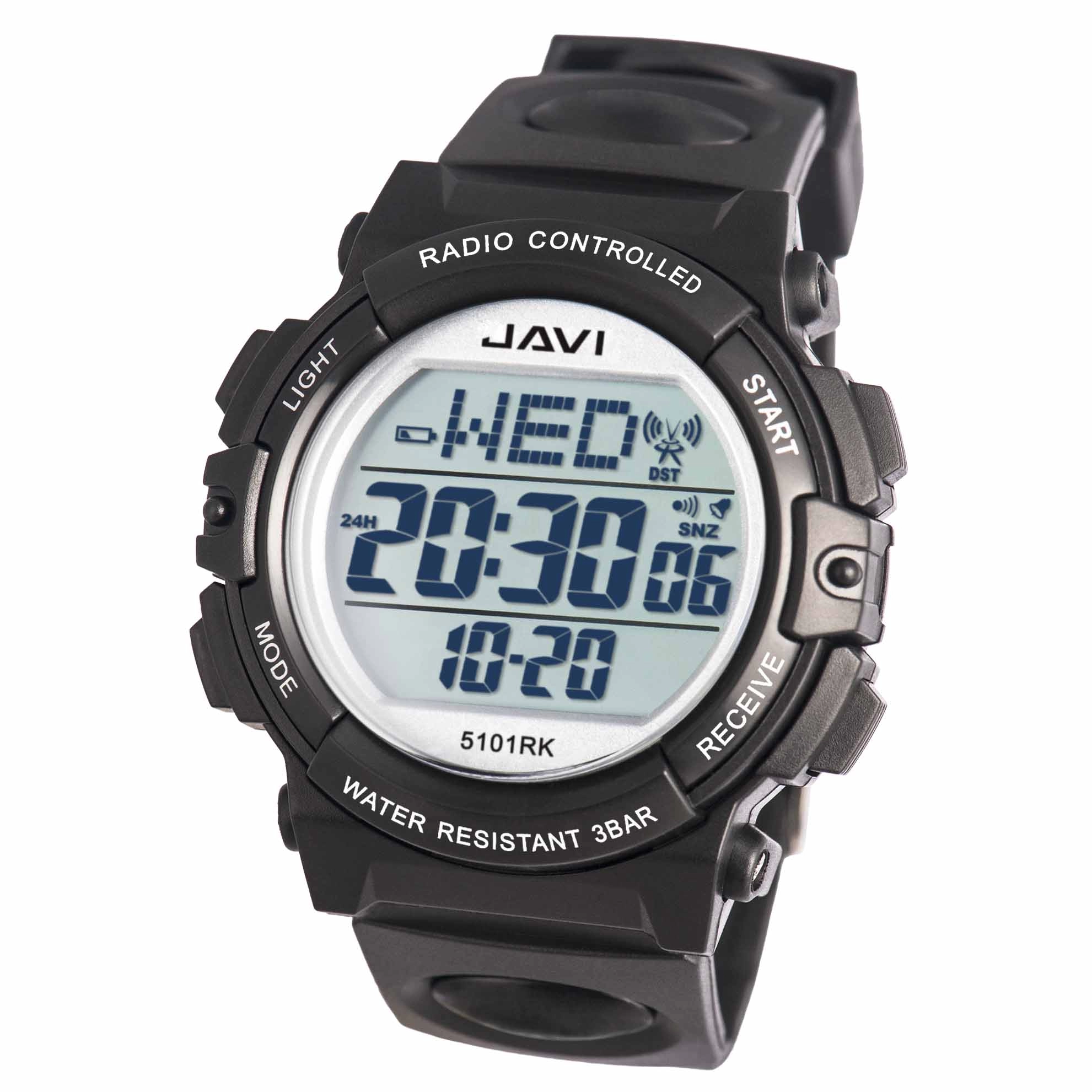 Radio Controlled Multi-function Wrist Watch