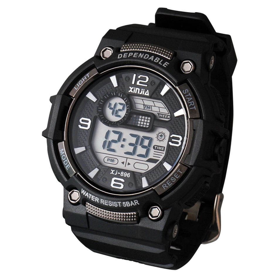 Shining Series Cold Color For Boy Water Resistant Digital Wrist Watch