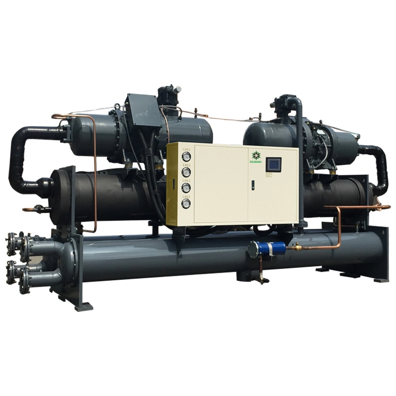 industrial glycol chiller system Water cooled screw chiller