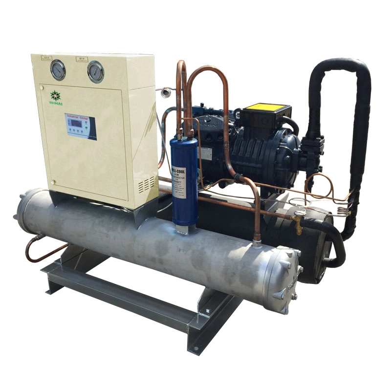15 HP sea water cooled chiller for shipping boat