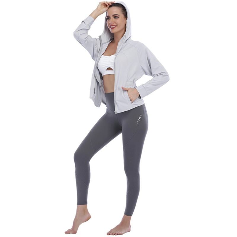 Three Piece Fitness Yoga Jacket Sets
