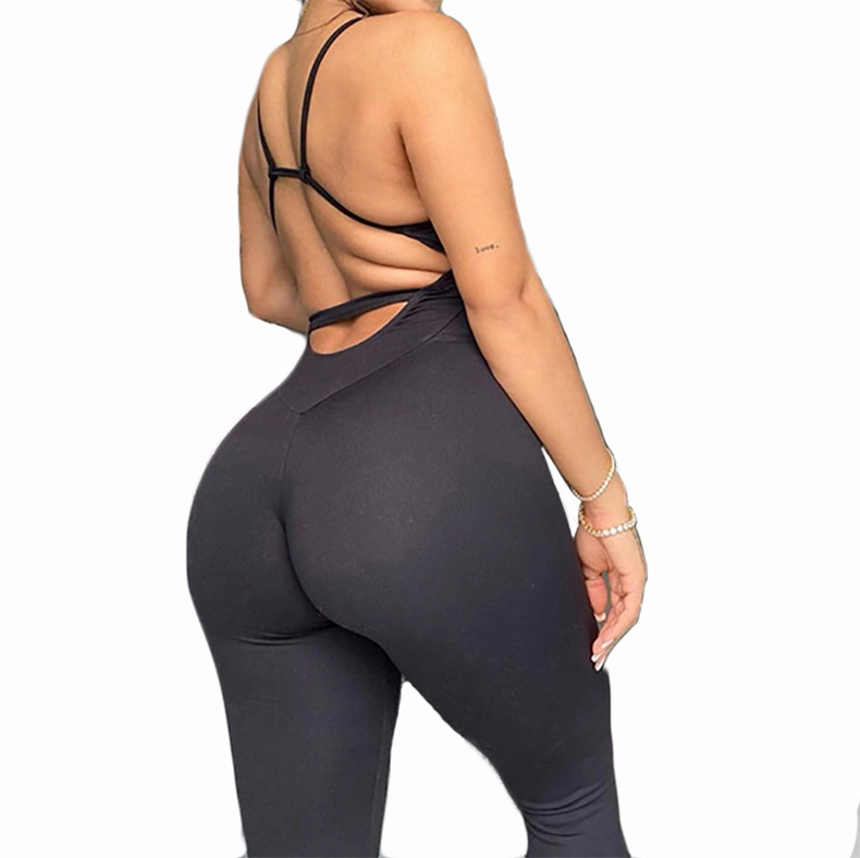 Black Fashion Sexy Bodysuits For Women