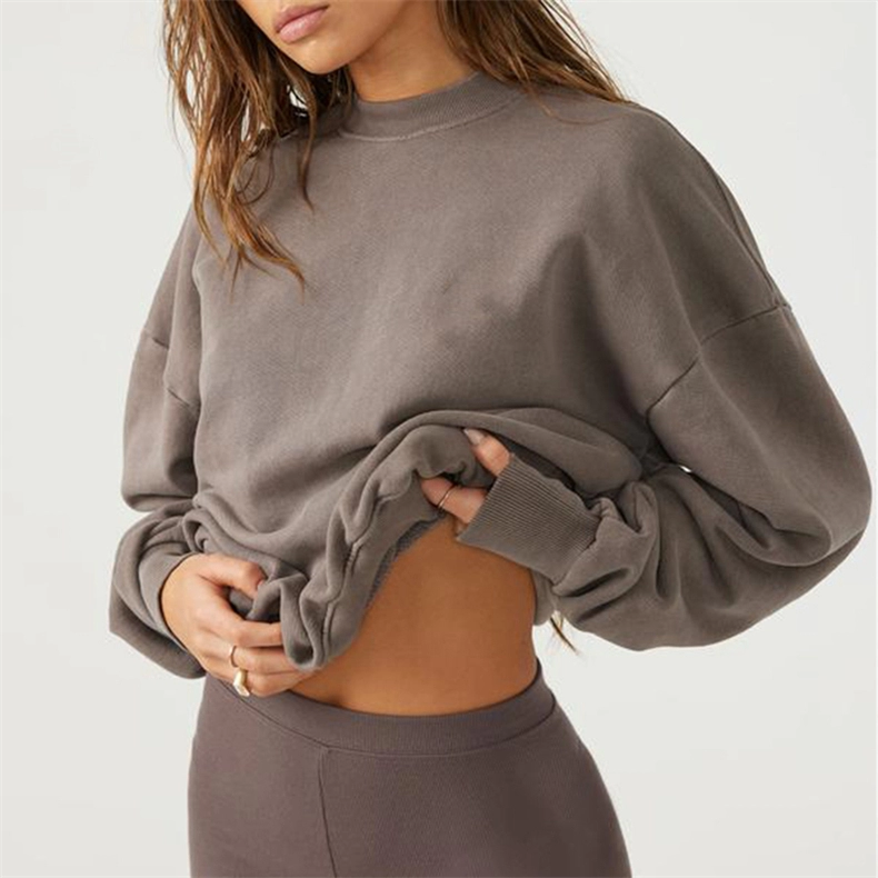 Women Oversized Sweatshirt Fleece