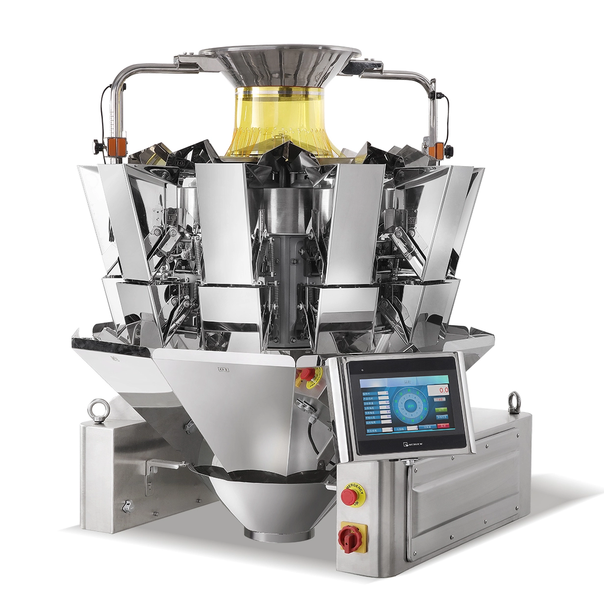 High Capacity 10 Head 1.6/2.5L Computer Weigher