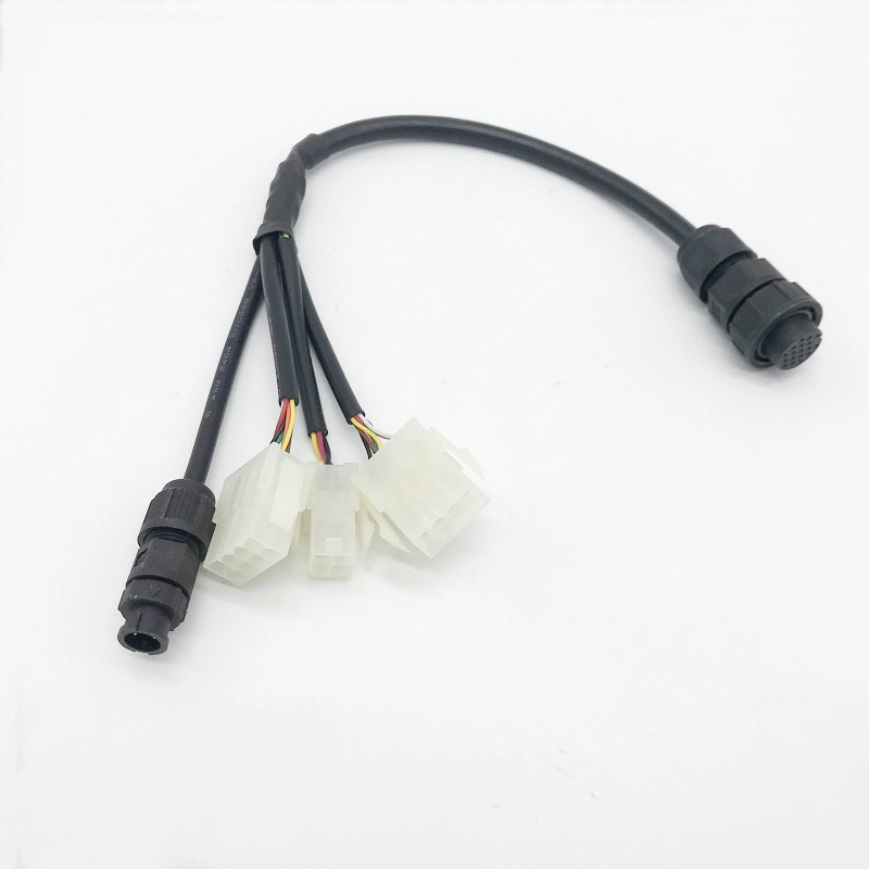 Electric Waterproof Plug to Molex Connector Wiring Harness