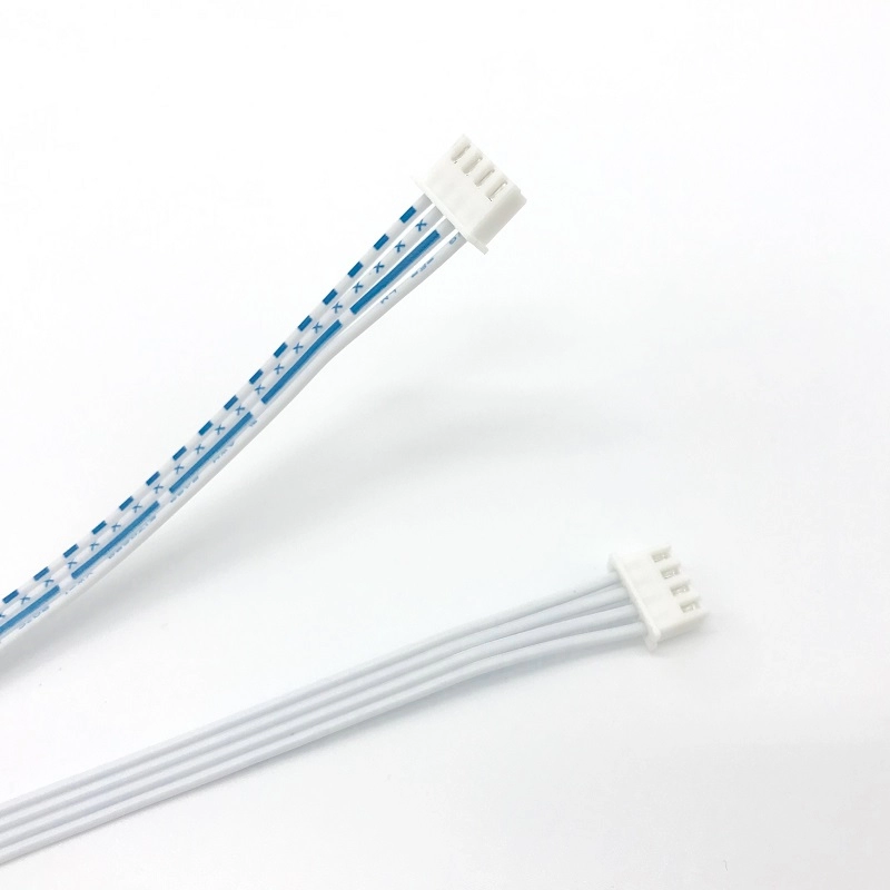 UL 2468 24AWG Flat Ribbon Cable with JST 4pin Connector