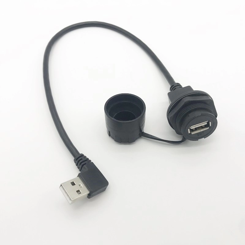 Waterproof IP67 USB 2.0 Cable With Silicone Cover