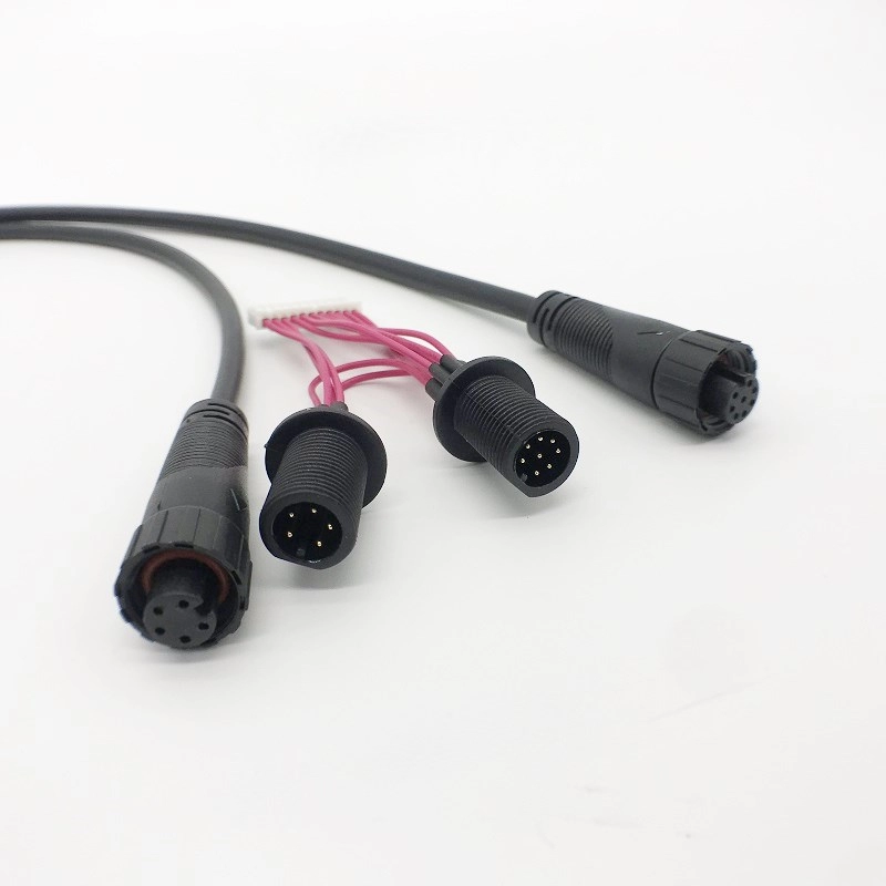 M12 Cable Assemblies 8 POS and 5 Pin