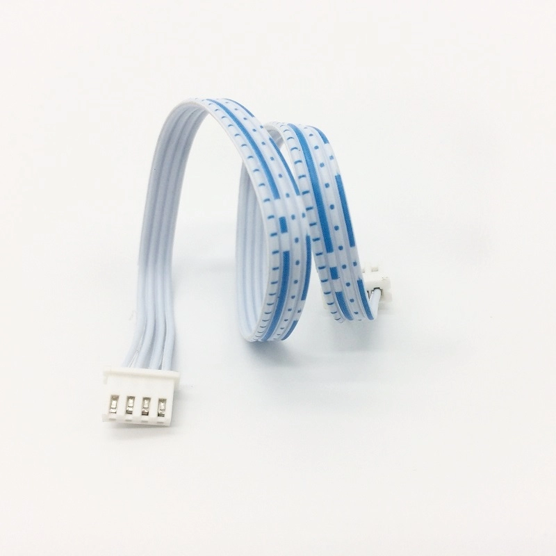 UL 2468 24AWG Flat Ribbon Cable with JST 4pin Connector
