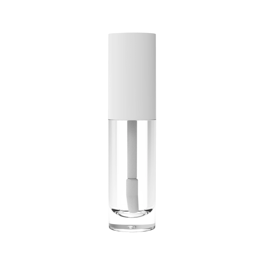 Transparent Lip Gloss Tube Clear Cap