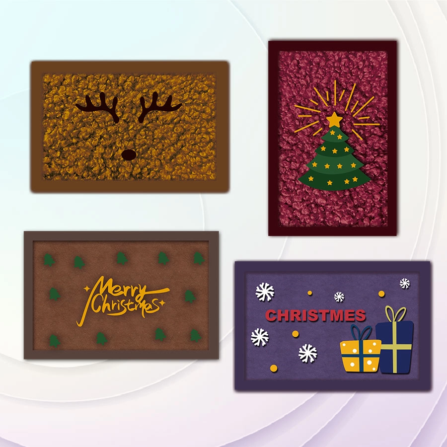Cosmetics Leather Embroidery Christmas Packaging