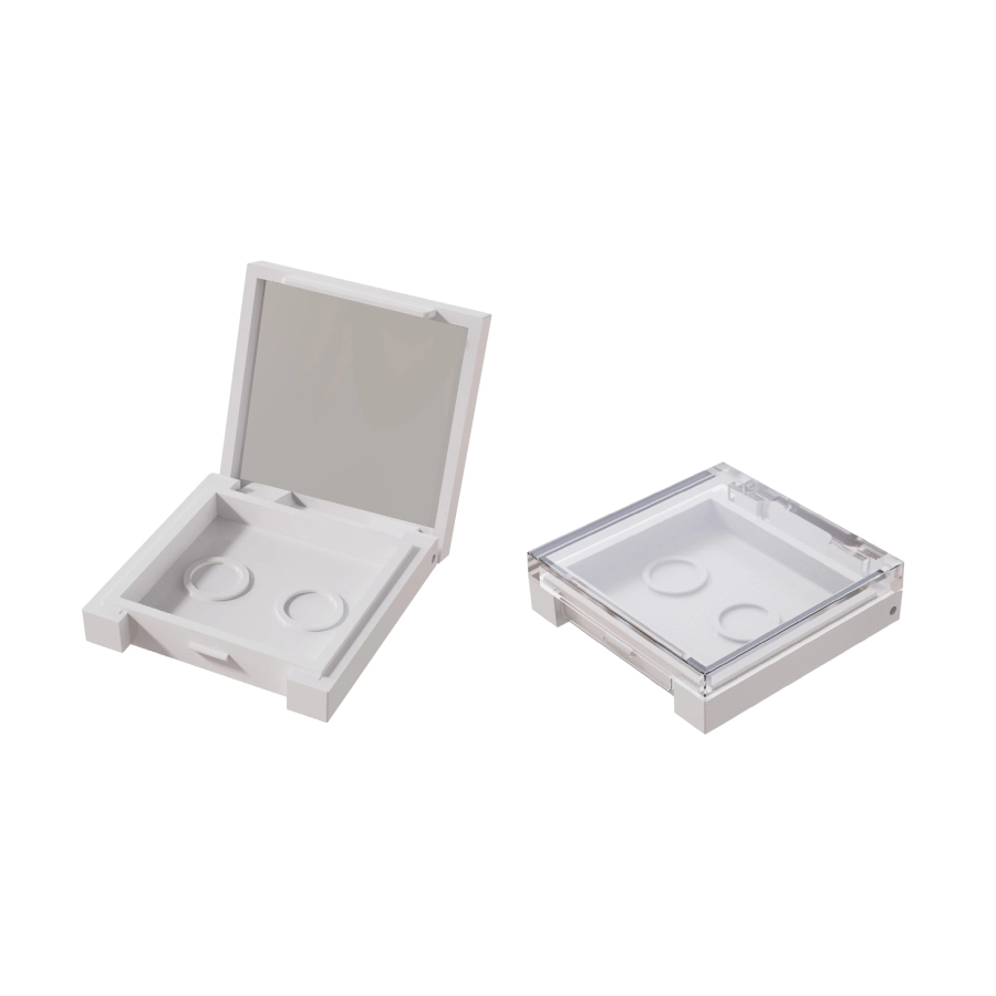 Square Single Well Square Case  Cosmetic Packaging