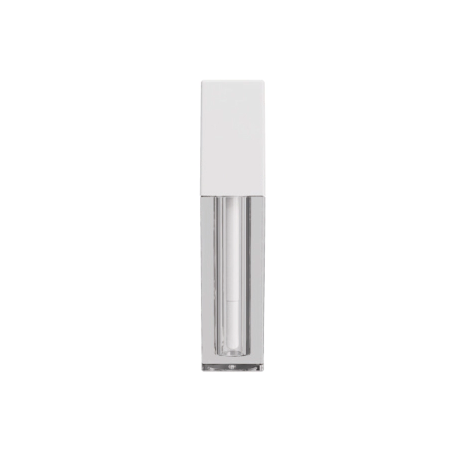 Square Lip Gloss Tube In Thick Wall Empty Packaging