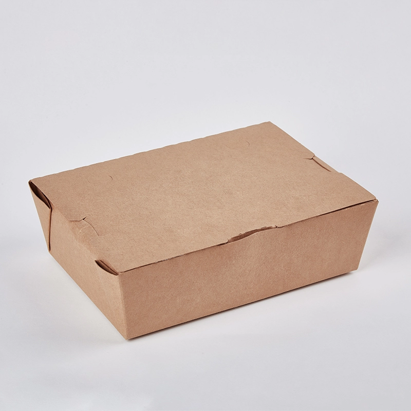 Disposable Food Grade Take Out Paper Lunch Box