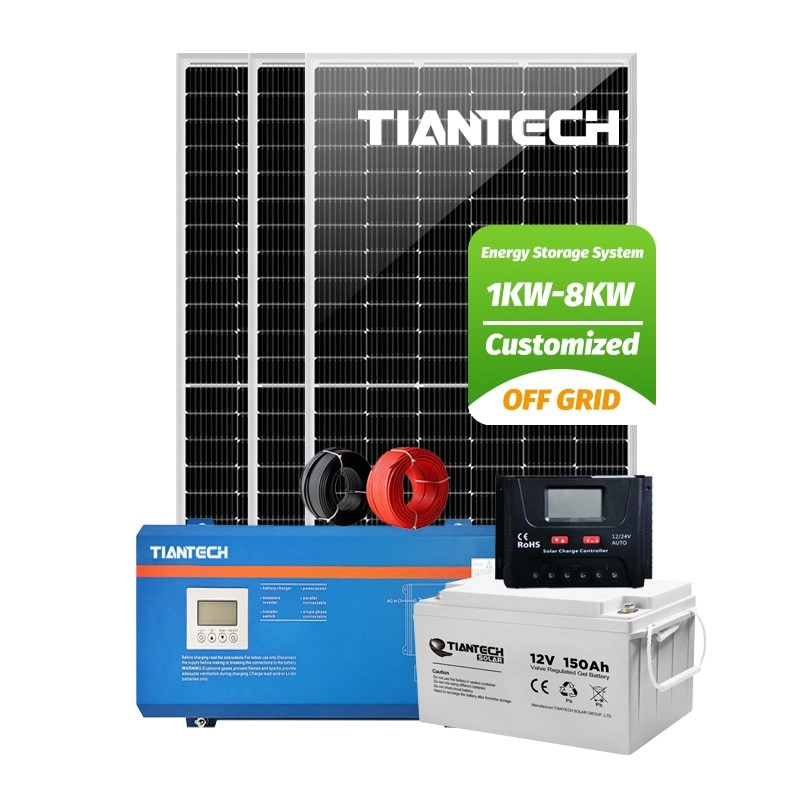 Complete Full Set 10kw To 100KW Off Grid Solar Kit