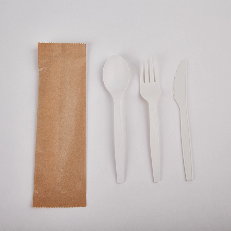 Wholesale Disposable Takeaway Individually Packaged CPLA Cutlery