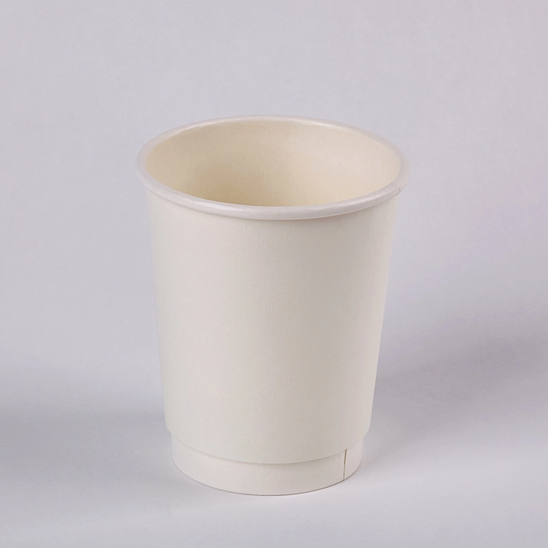 Aqueous Barrier Coating Disposable Eco Friendly Custom Logo Paper Coffee Cup