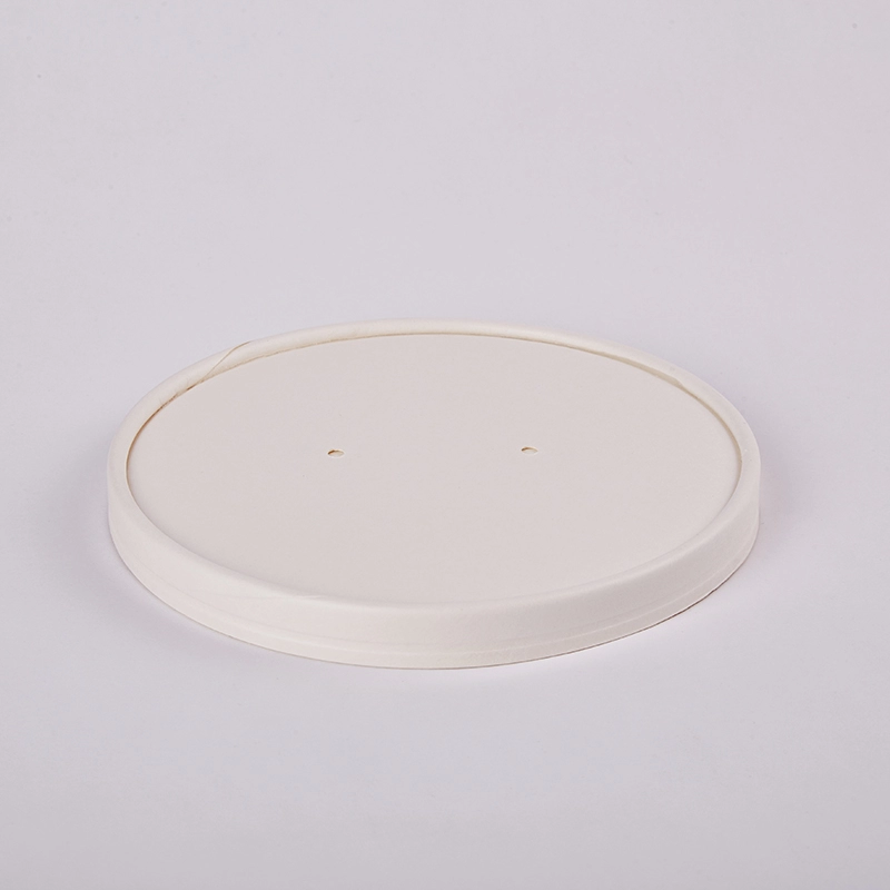 Custom Disposable Food Grade Paper Cardboard Ventilation Paper Bowl Cover
