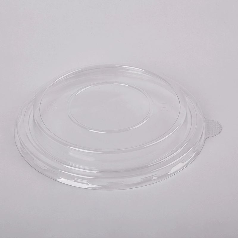 Wholesale Food Grade Disposable Transparent PET Lids For Paper Bowl