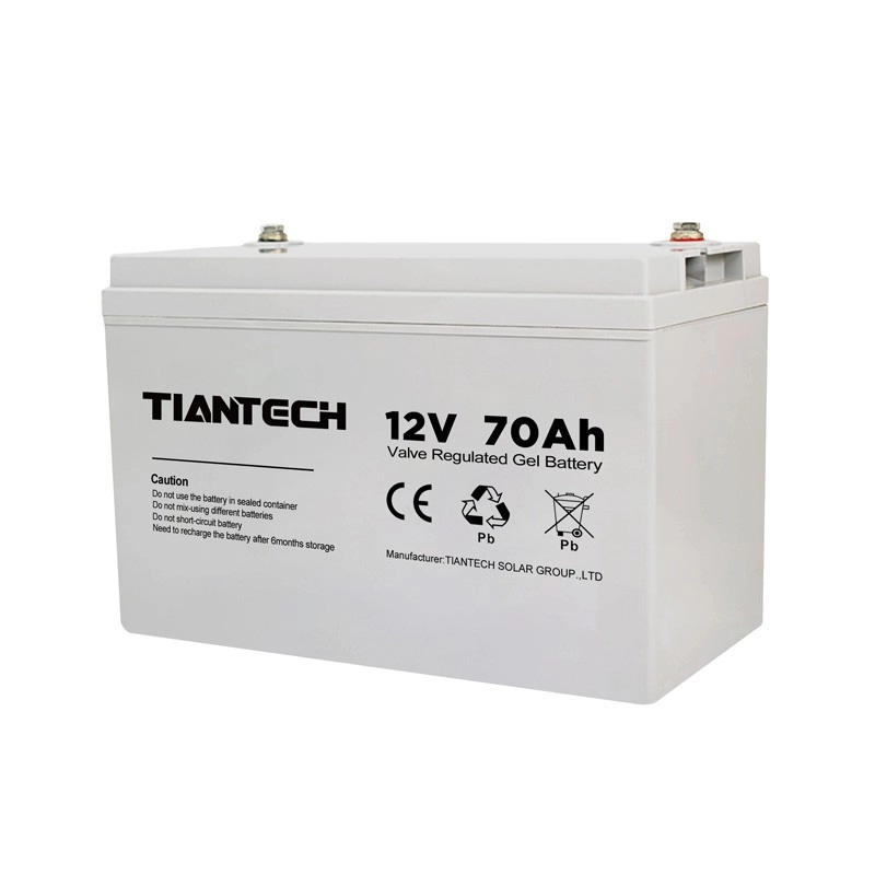 Gel Battery 12V 70AH Rechargeable ABS Material Lead Acid Battery