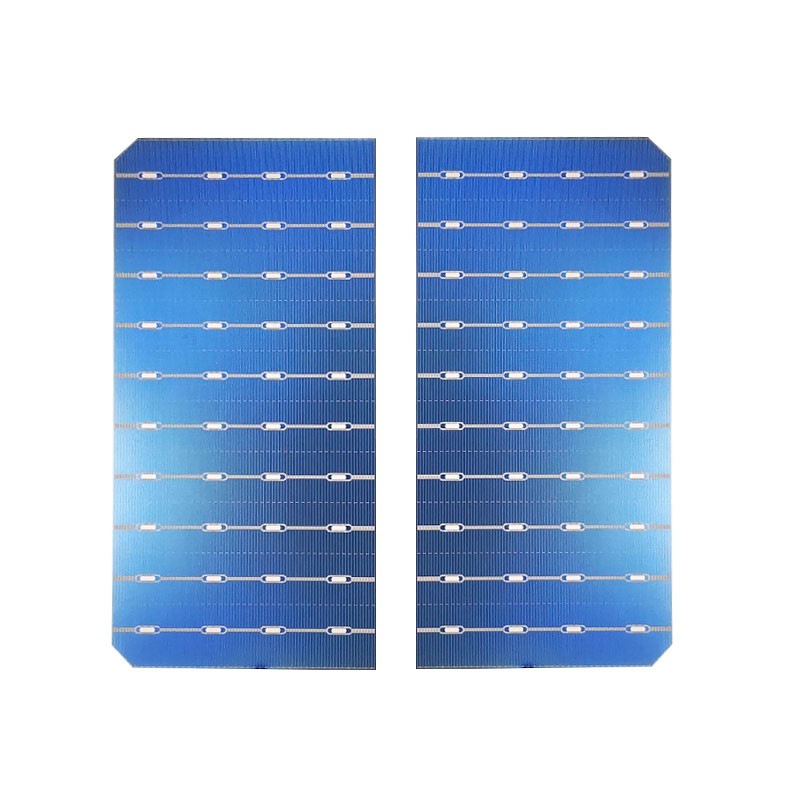 Half cut cell solar panel