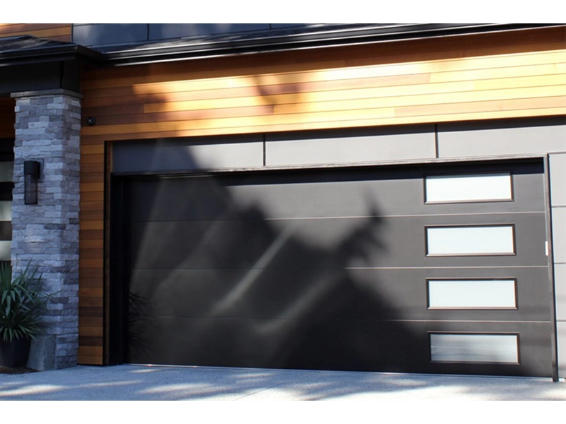 LD-SS01 Galvanized Steel Contemporary Garage Door