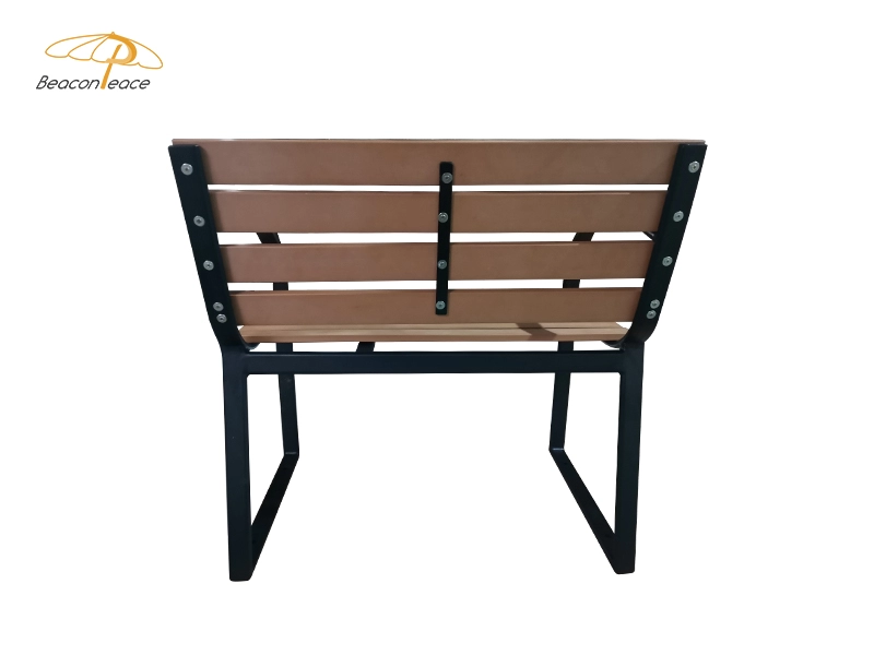 Garden Outdoor Aluminum Plastic Wood Seat Rest Bench