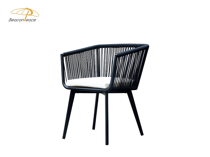 Modern Hot Sale Aluminum Dining Table Chair Outdoor Garden Furniture
