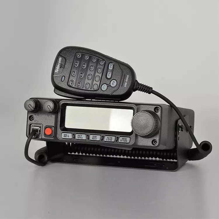 RS-958D 60W 80W High Power Transmitting E-quipped  with Heat Dissipation Fan TetocomDTMF Dual Tone Multi-frequency Function Mobile Radio Car Walkie Talkie