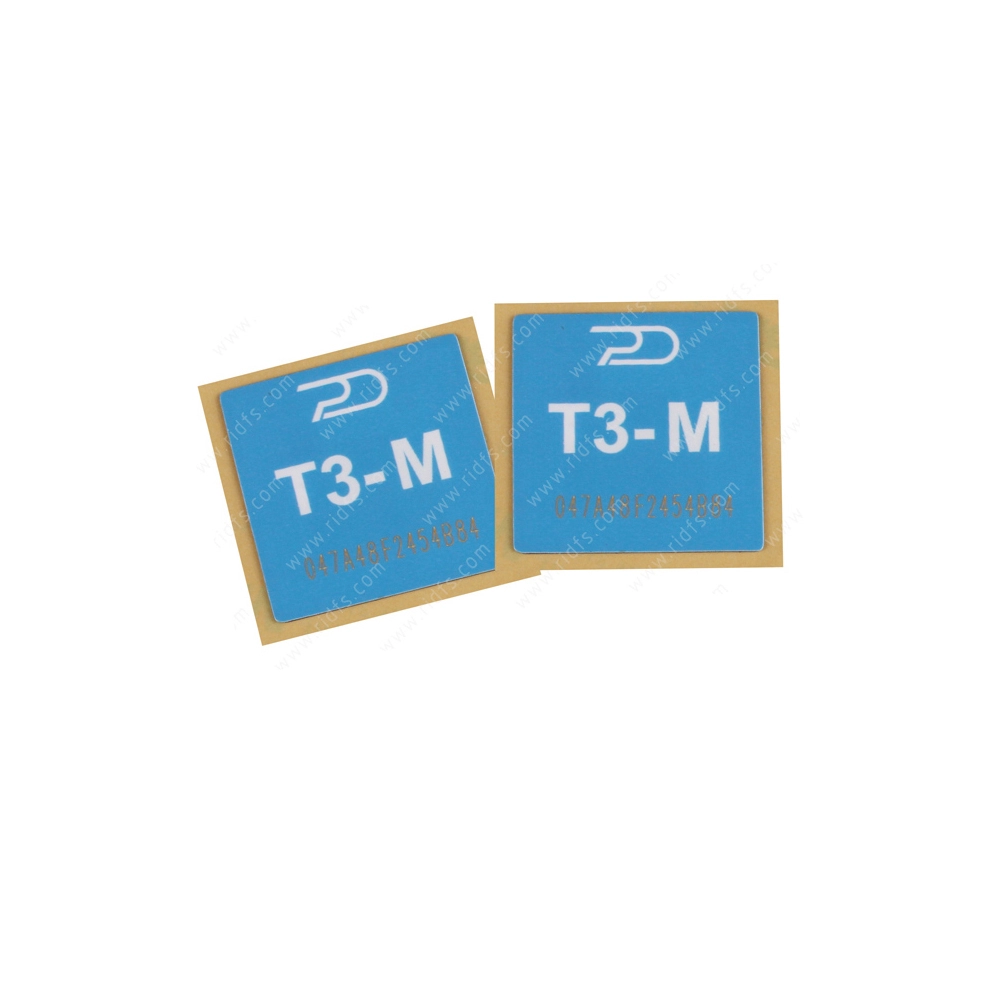 PVC Programmable 13.56Mhz Prinable MIFARE Ultralight EV1 NFC Sticker tag