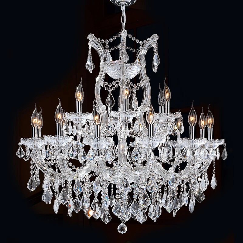 Small Asfour crystal maria theresa chandelier