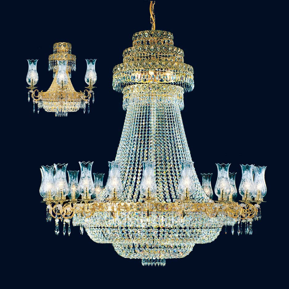 Large crystal muslim chandelier