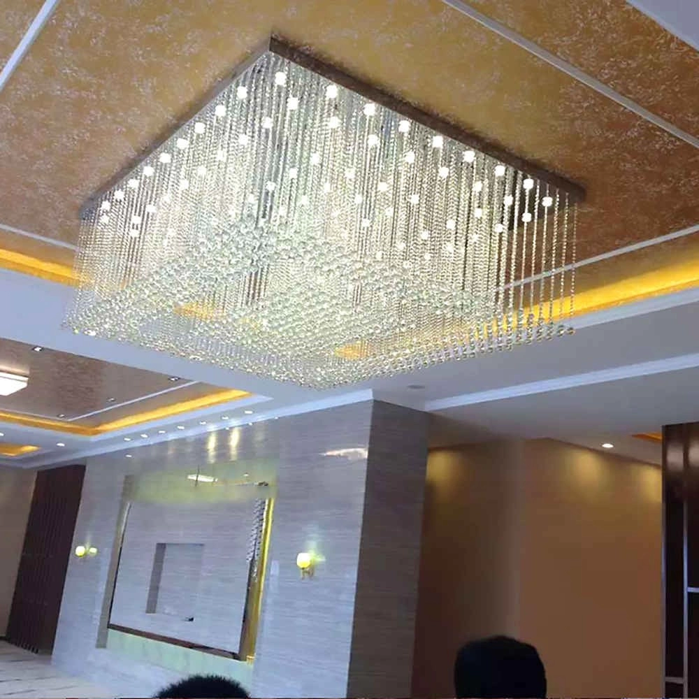Large modern chandeliers for high ceilings