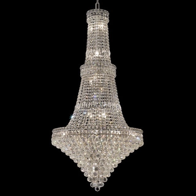 Elegant empire chandelier for casino