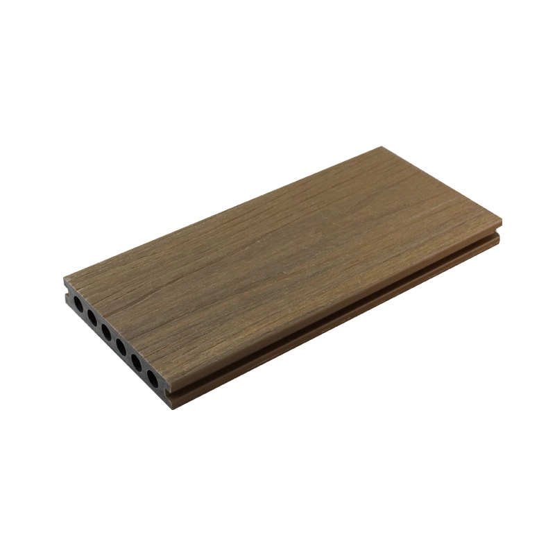 Walnut Co-extrusion WPC Decking