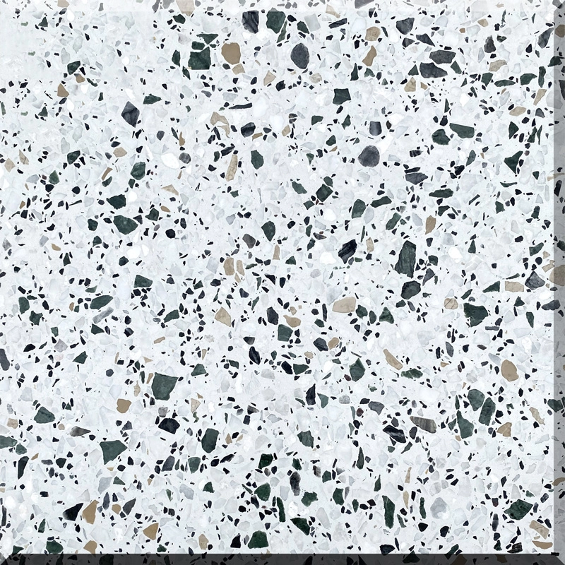 White Terrazzo Tile WT-W110 Terrazzo Flooring Terrazzo Countertop