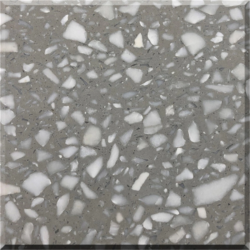 Gray Terrazzo Tile WT-G606 Terrazzo Flooring Terrazzo Countertop