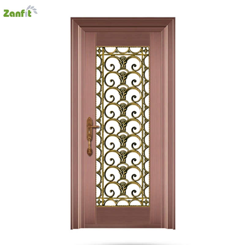 Galvanized Copper Color Steel Security Door