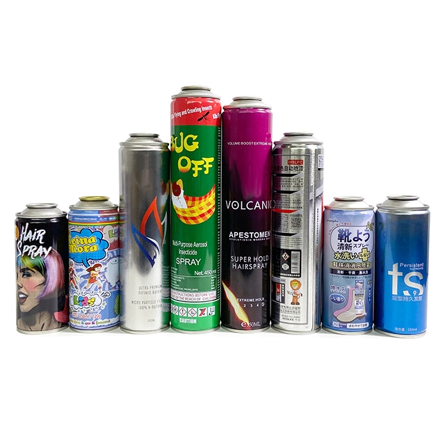 Customized Design OEM Empty Aerosol Tin Can for Chemical Spray