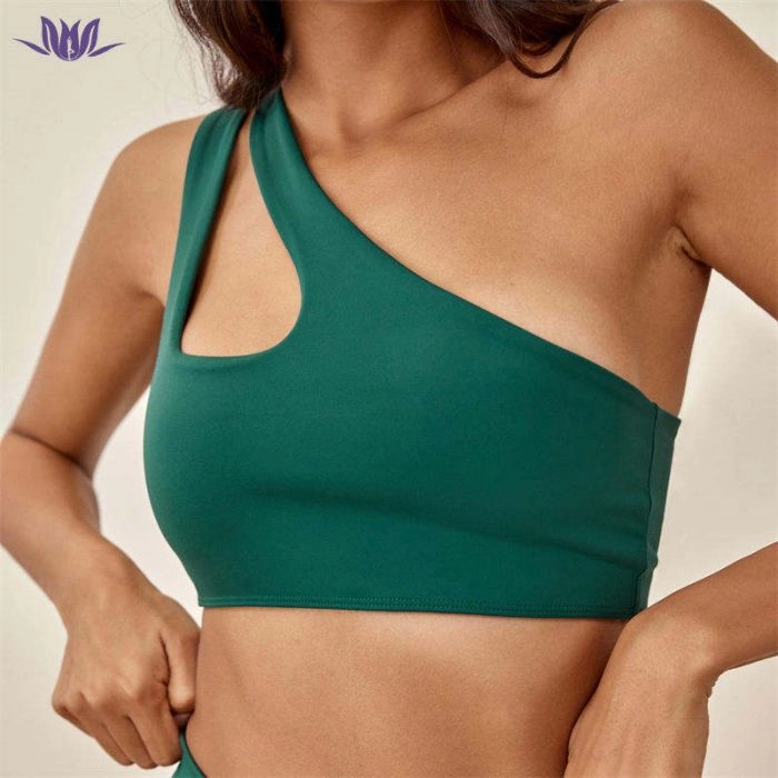 Solid Removable Sports Bra
