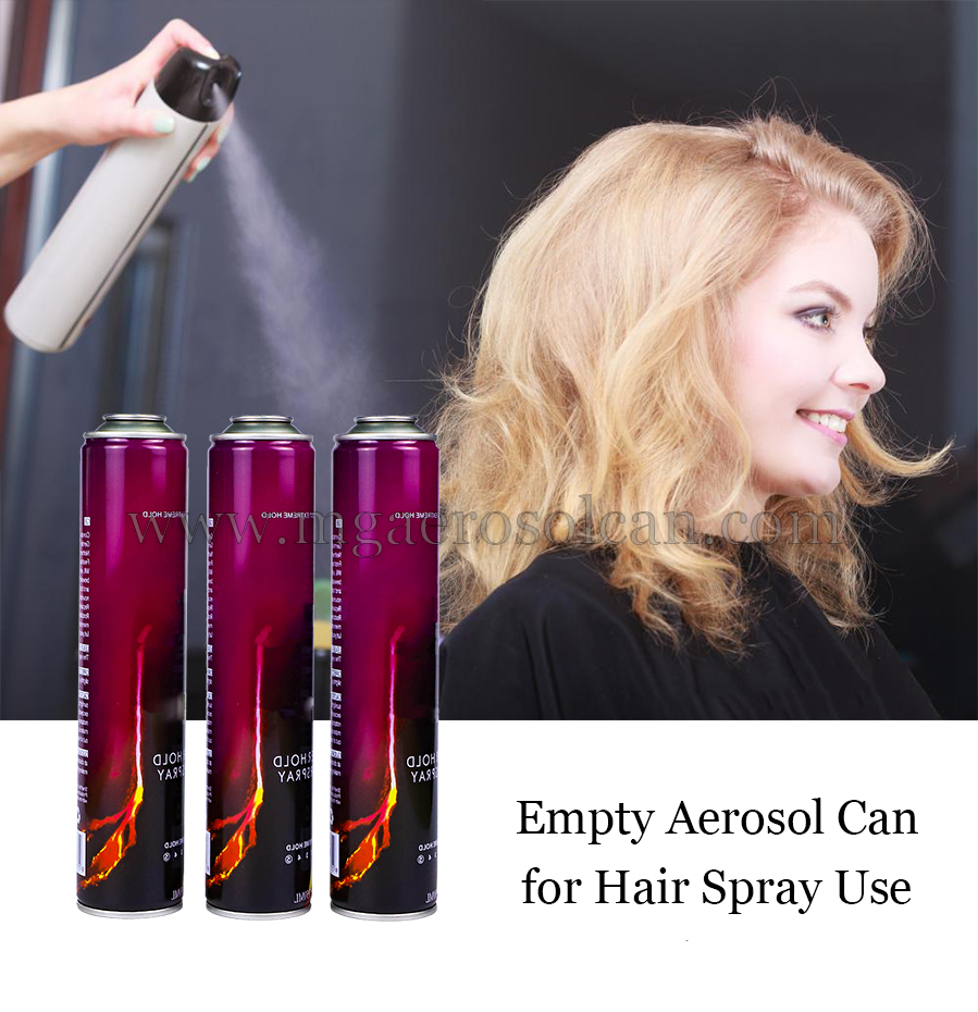hair spray aerosol can