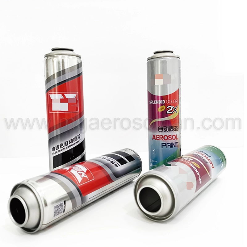 Premium Auto Spray Paint Aerosol Empty Tin Can