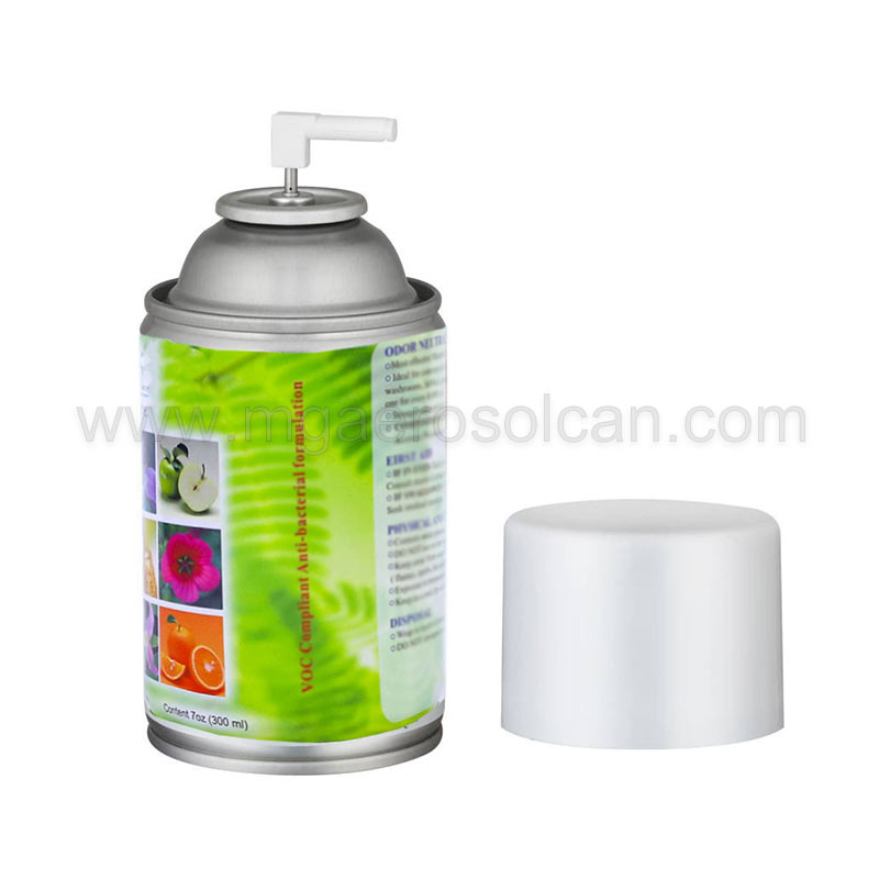spray tin can for air freshener