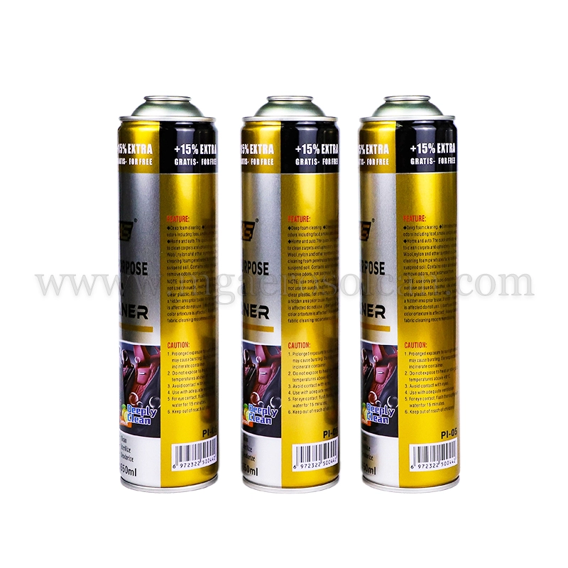 Spray Tin Can Compressed Air Aerosol Tinplate Can in Sale