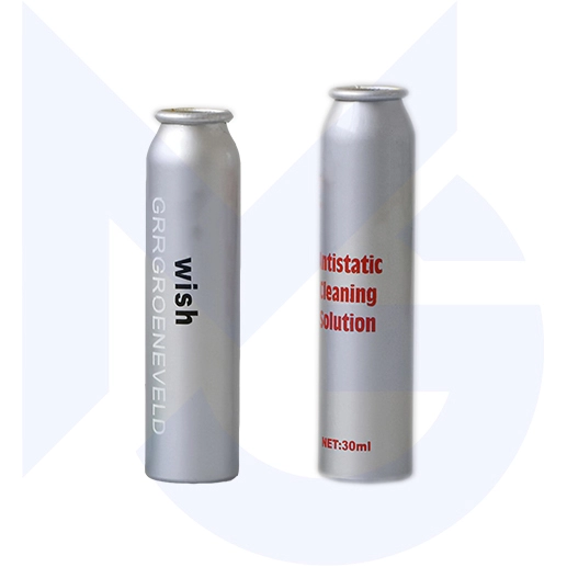Shaped Aluminum Can Packing Aerosol Can Solution
