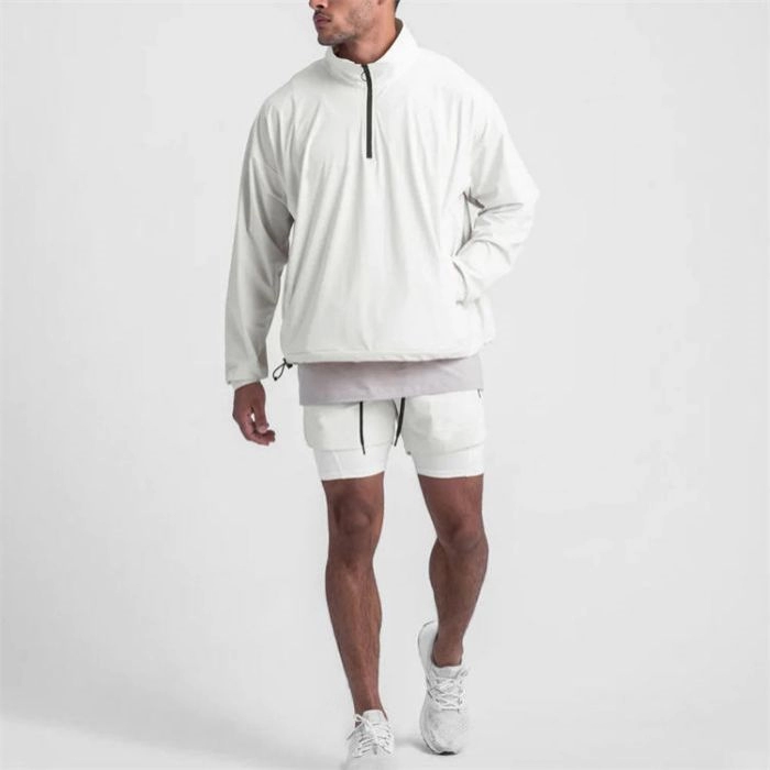 Custom 1/4 Zip Sweatshirt Pullover for Men