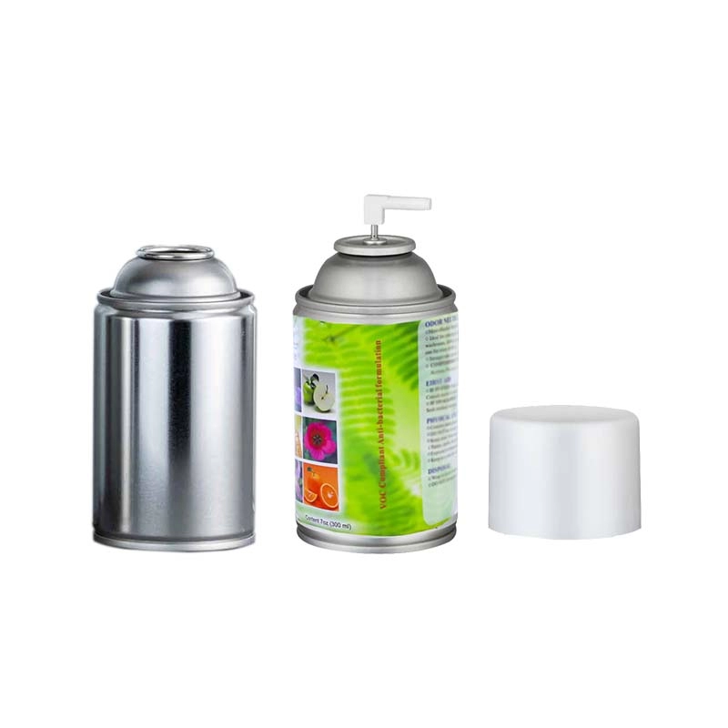 Air Freshener Spray Can With Metering Valve